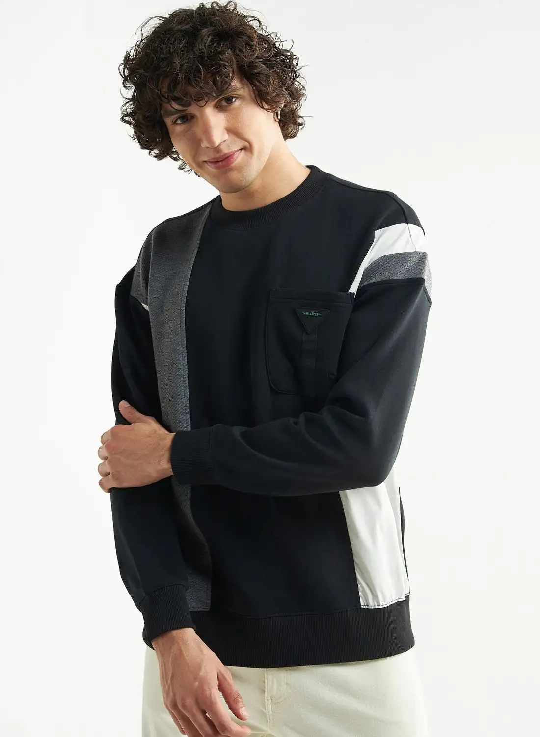 FAV Colorblock Sweatshirt