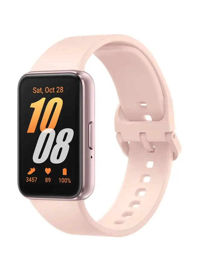 Samsung Fit 3 Smartwatch Amoled Display, Accelerometer, Barometer, Gyro Sensor, Optical Heart Rate Sensor, Light Sensor Pink/Rose Gold