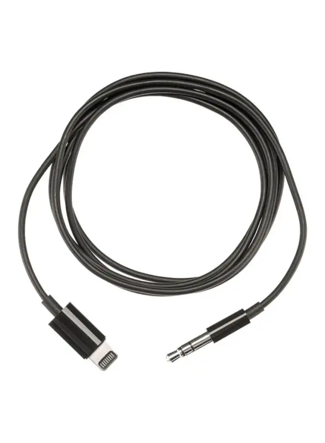 Apple Lightning To 3.5mm Audio Cable Black