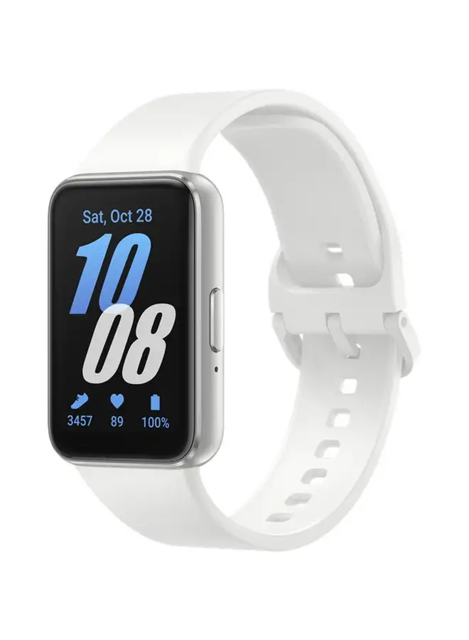 Samsung Fit 3 Smartwatch Amoled Display, Accelerometer, Barometer, Gyro Sensor, Optical Heart Rate Sensor, Light Sensor Silver