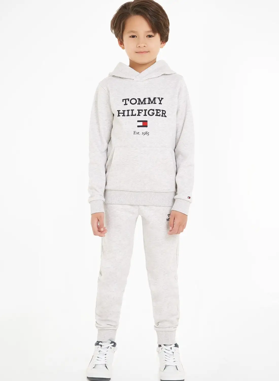 TOMMY HILFIGER Youth Logo Hoodie & Sweatpants Set