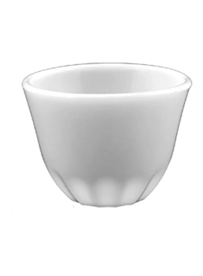 Alsaif 12-Piece Cawa Cup White Small
