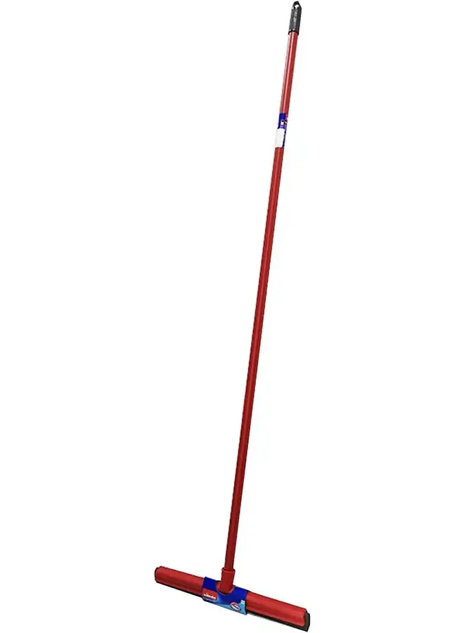 Vileda Ordinary Floor Mop With A Stick High Efficiency In Mopping Water, High-Quality  Foam Red 35cm