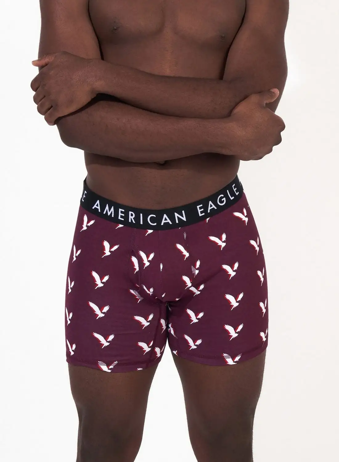 American Eagle Logo Print Trunks