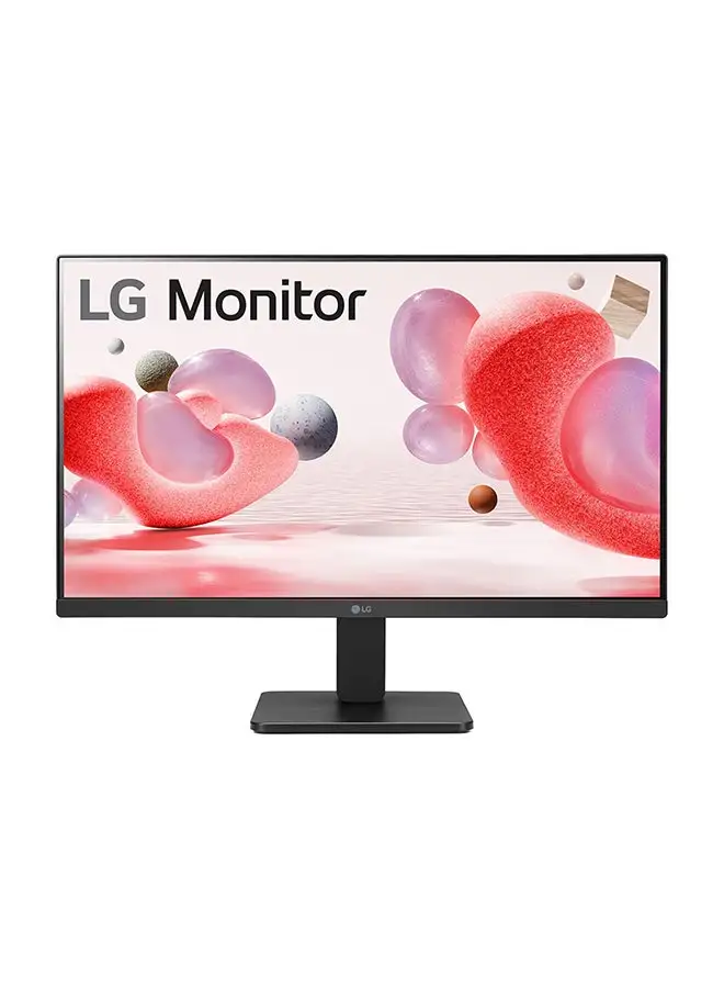 Lg 24 inch Full HD IPS Panel with 3-Side Borderless Display, Tilt-able Stand, Black Stabilizer, OnScreen Control, Ergo Design Monitor (24MR400-BA.CTRRMV) (Gaming Compatible)  (AMD Free Sync, Response Time: 5 ms, 100 Hz Refresh Rate) Black