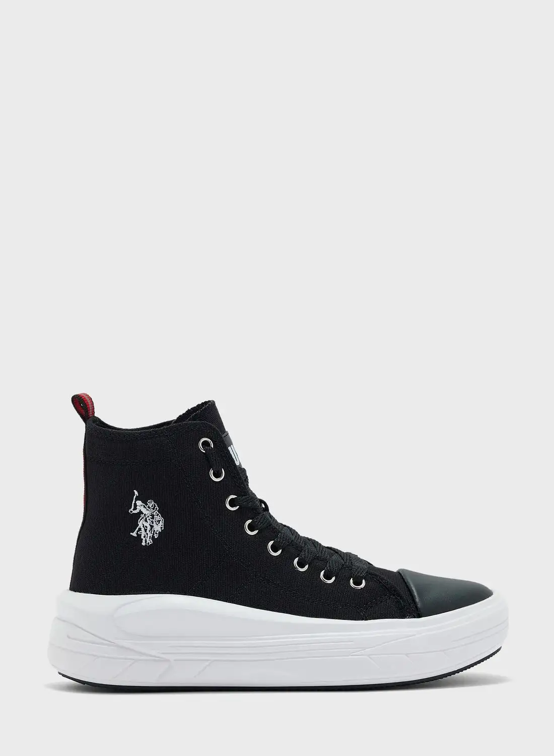 U.S.Polo Lace Up High Top Sneakers