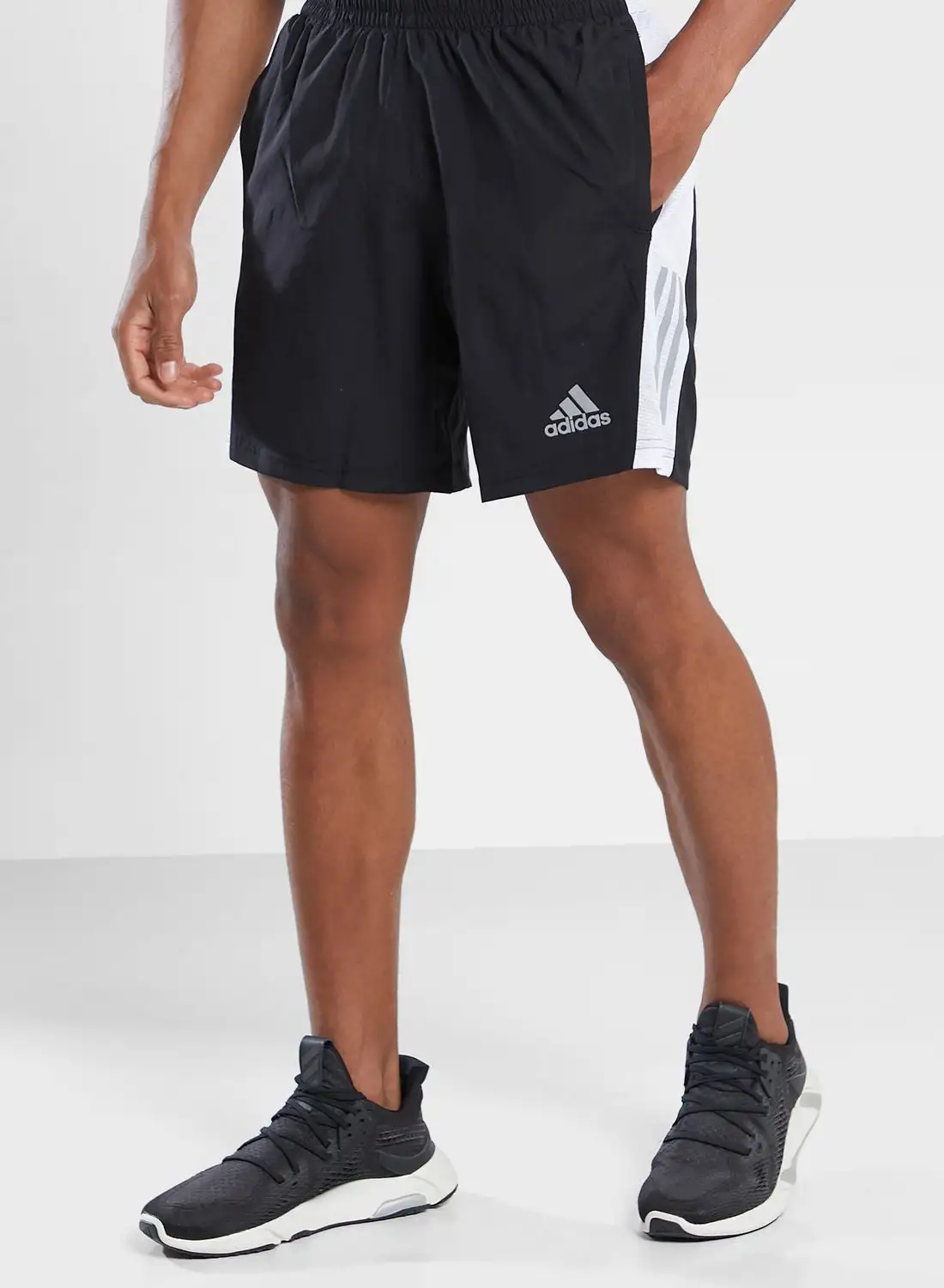 Adidas Own The Run Logo Shorts