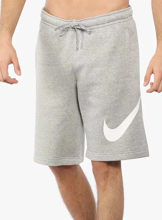 Nike Jersey Shorts Grey/White