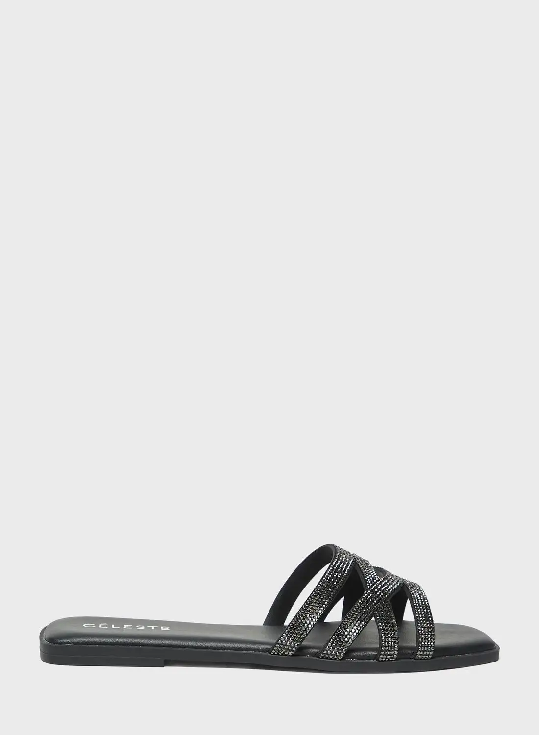 Celeste Multi Strap Flat Sandals