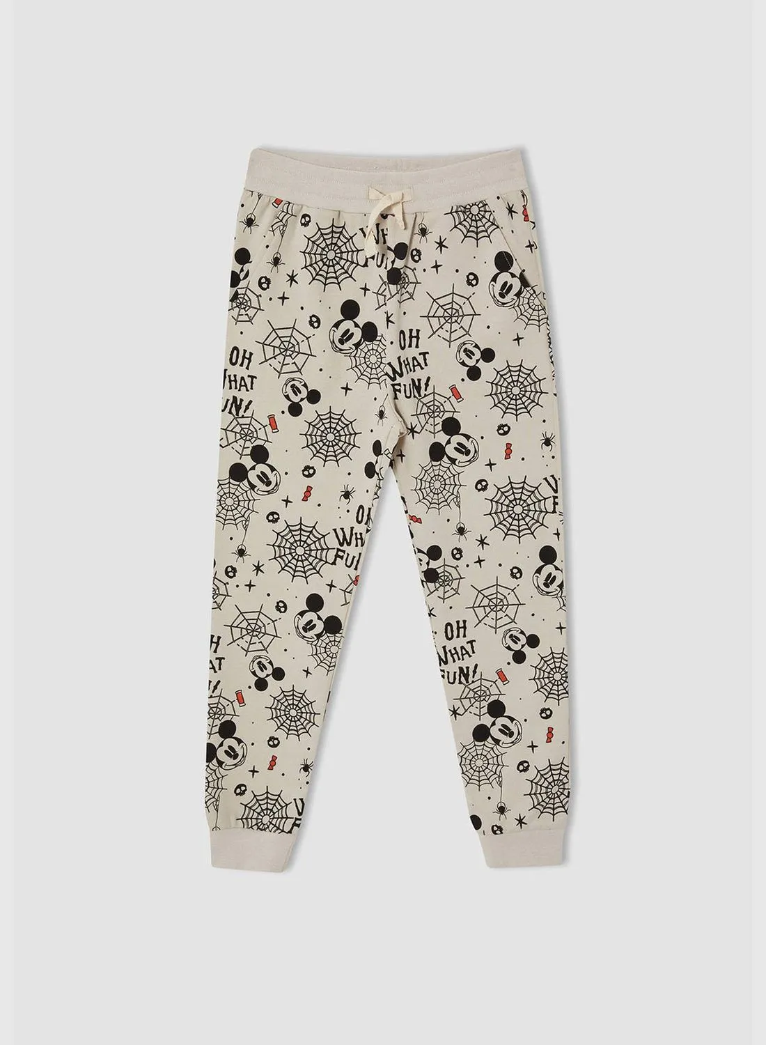 DeFacto Mickey & Minnie Licenced Regular Fit Shirred Sweatpants