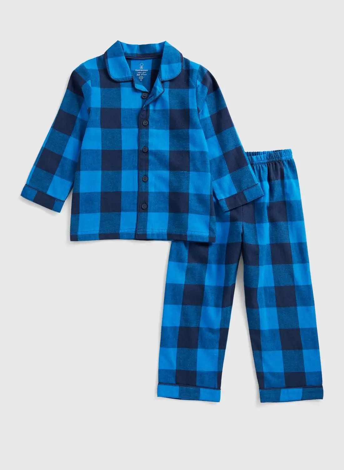 mothercare Kids Checked Shirt Pyjama Set