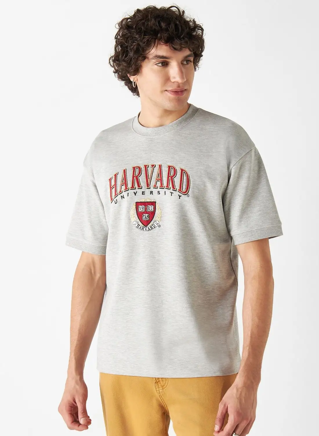 SP Characters Harvard University Print T-Shirt