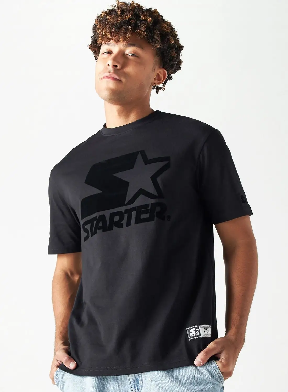 STARTER Logo Crew Neck T-Shirt