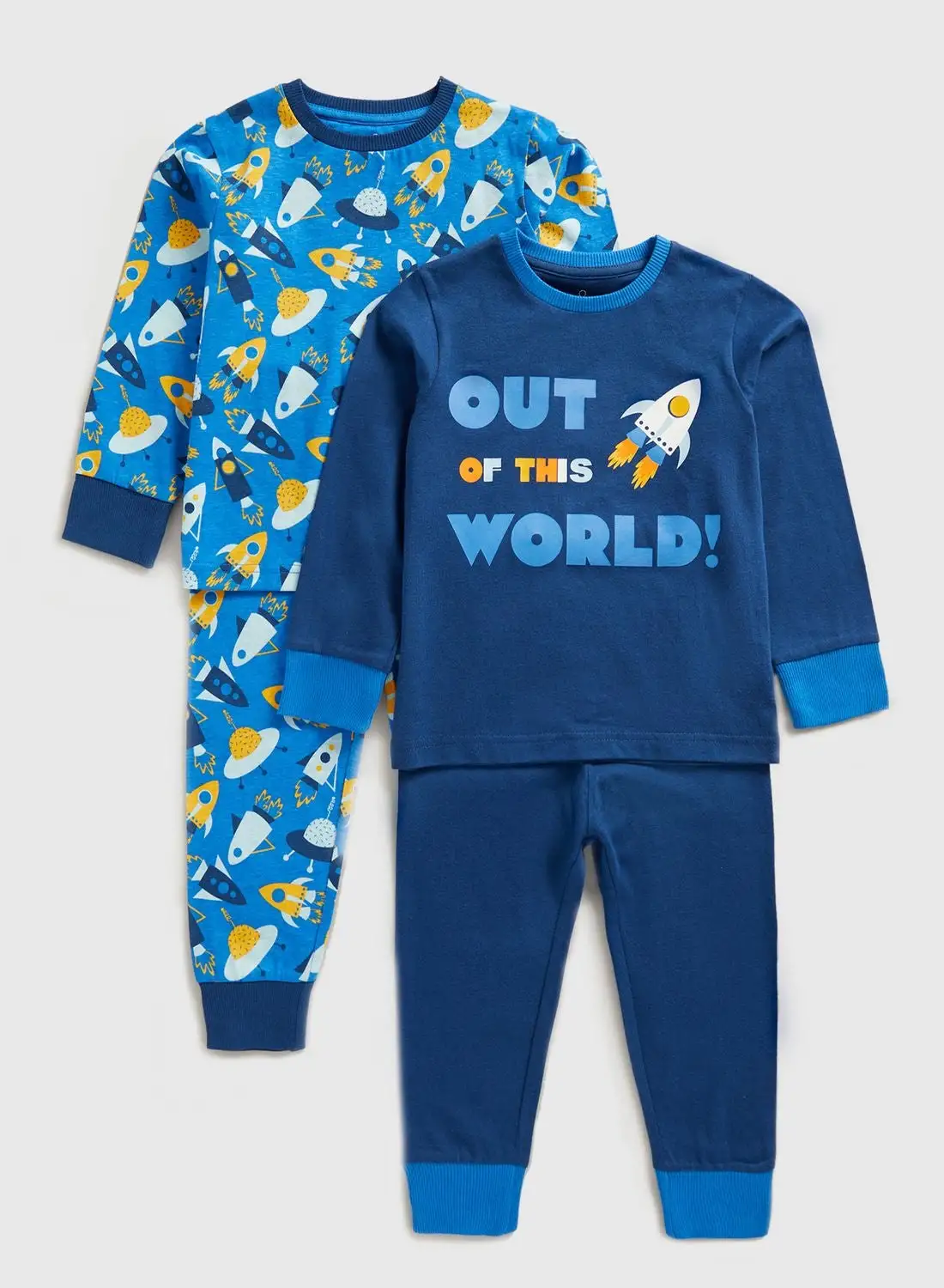 mothercare Kids 3 Pack Assorted Sweatshirt & Sweatpants Set