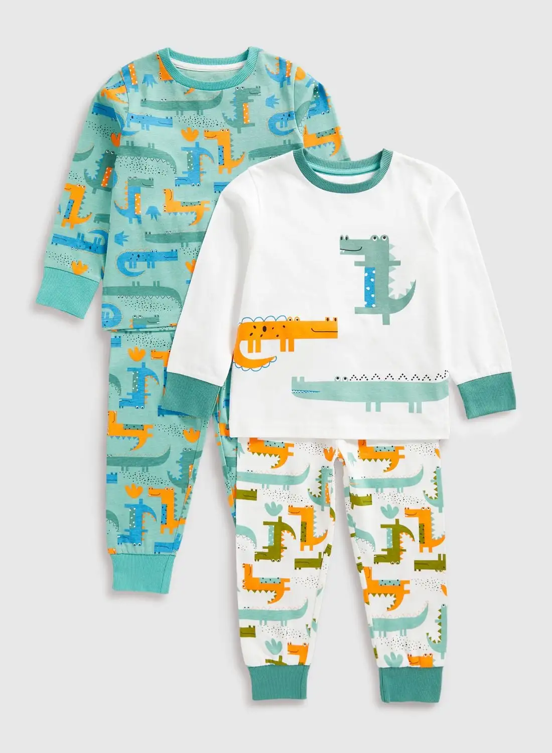 mothercare Kids 2 Pack Assorted Sweatshirt & Sweatpants Set