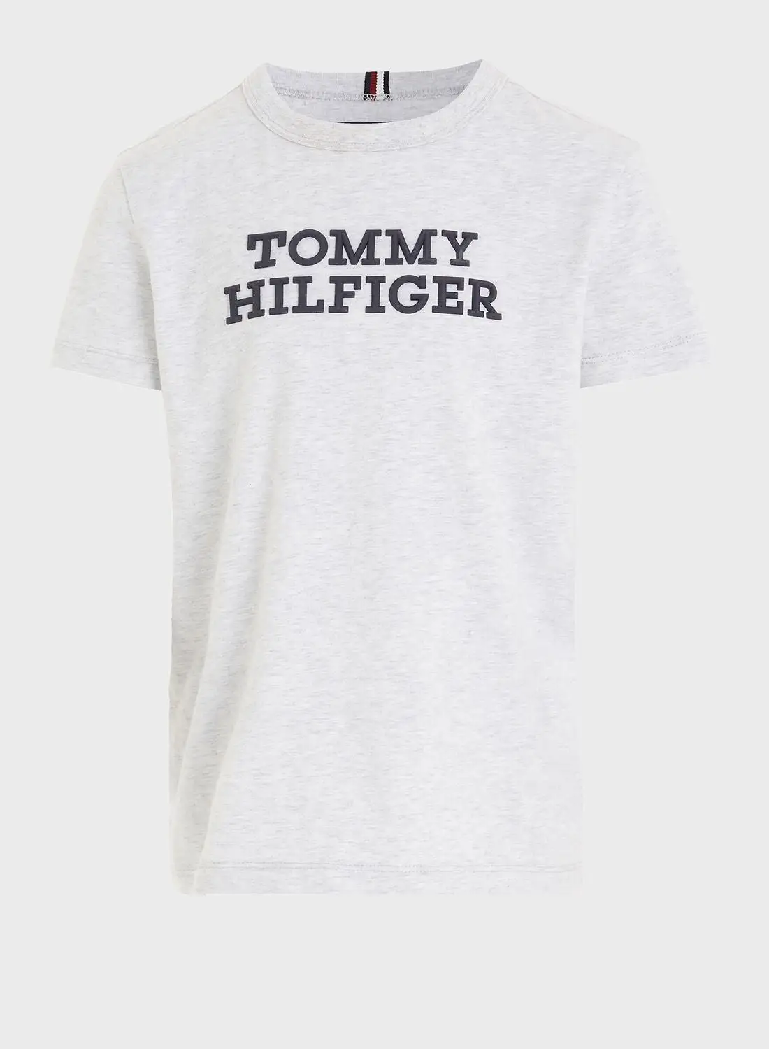 تومي هيلفيغر تي شيرت بشعار للأطفال
