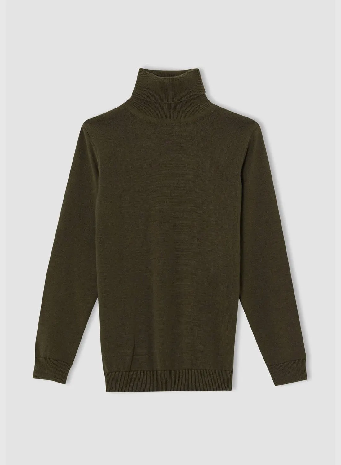 DeFacto Boy Tricot Regular Fit Turtle Neck Pullover