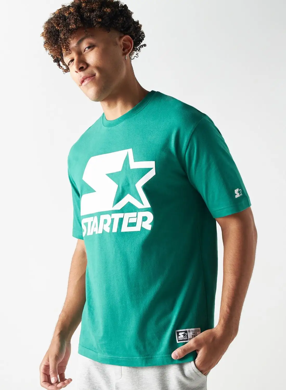 STARTER Logo Crew Neck T-Shirt