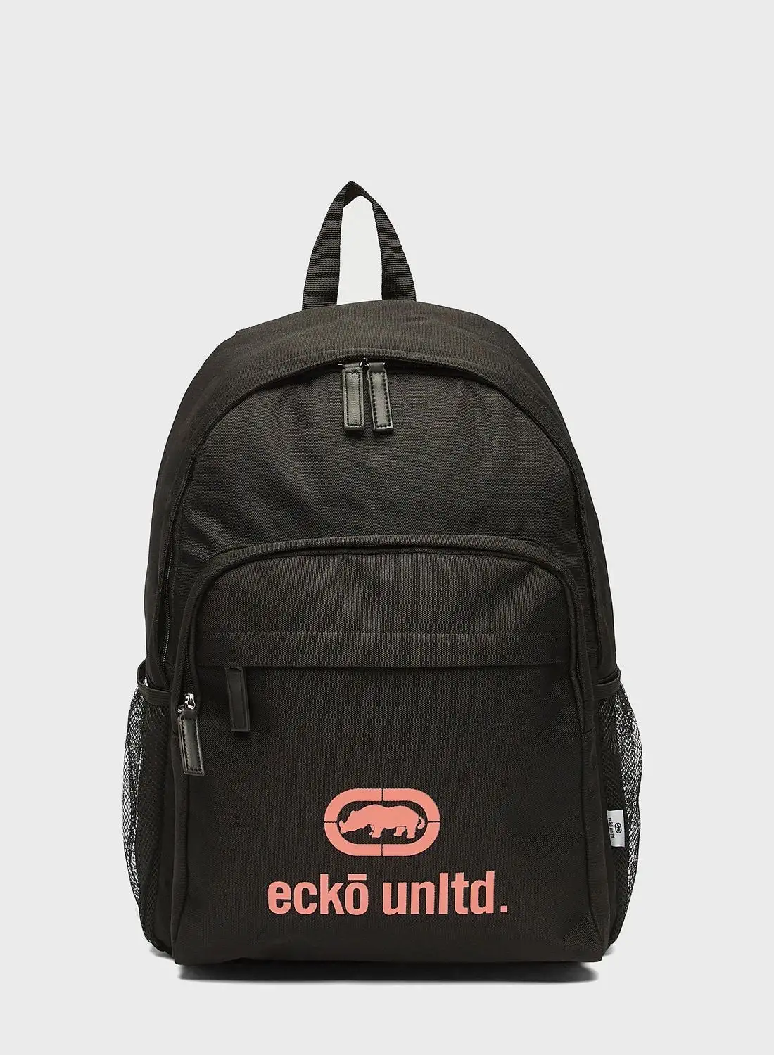 Ecko Logo Print Backpack