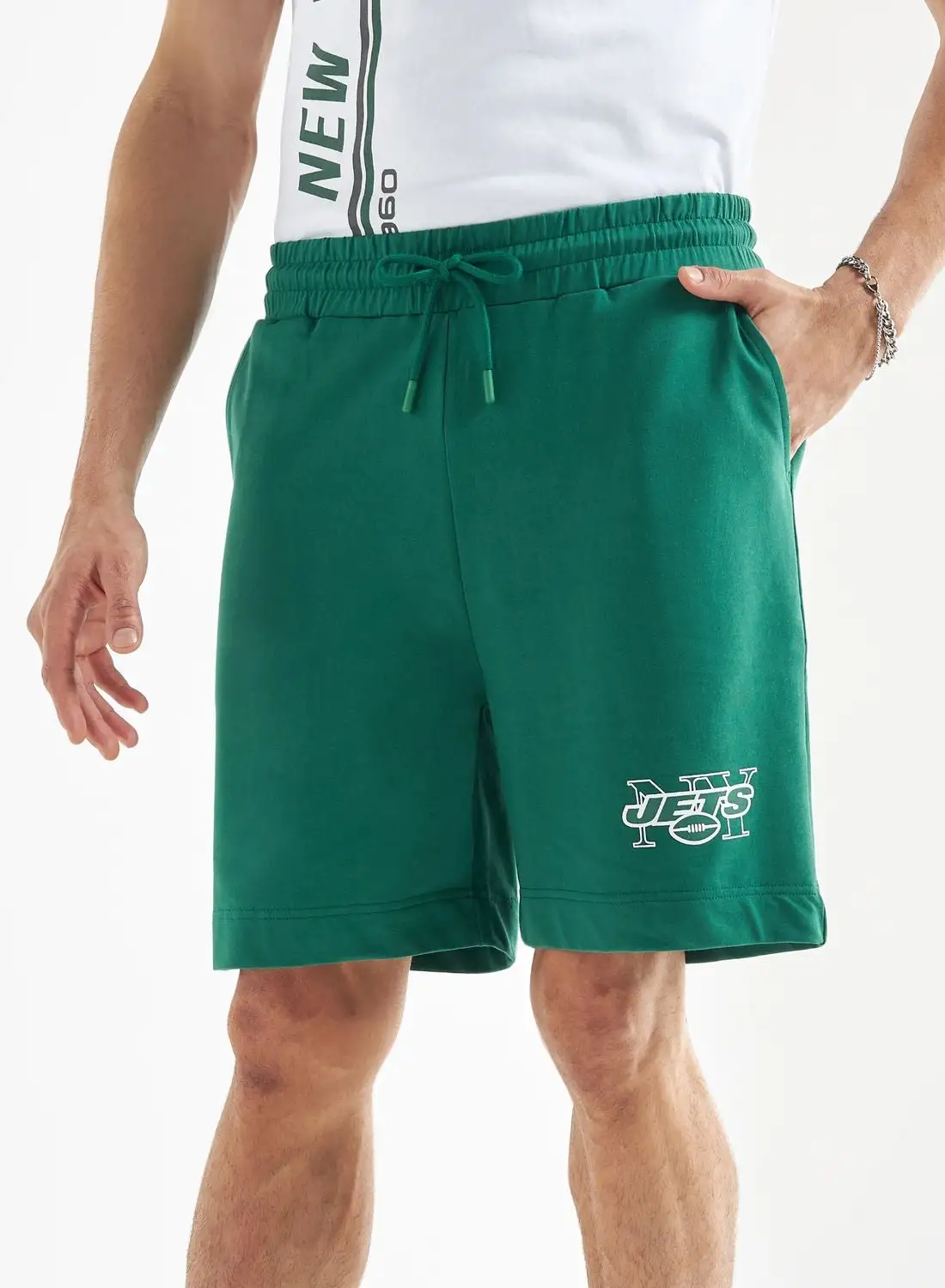 FAV New York Jets Print Shorts