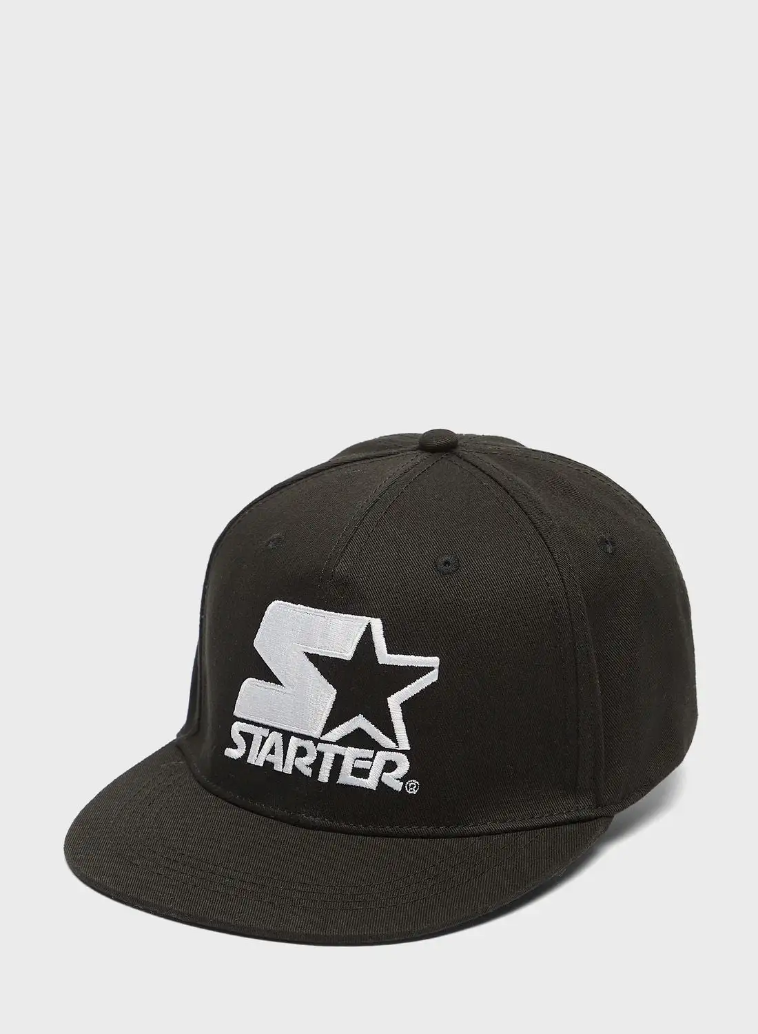 STARTER Logo Print Flat Peak Cap