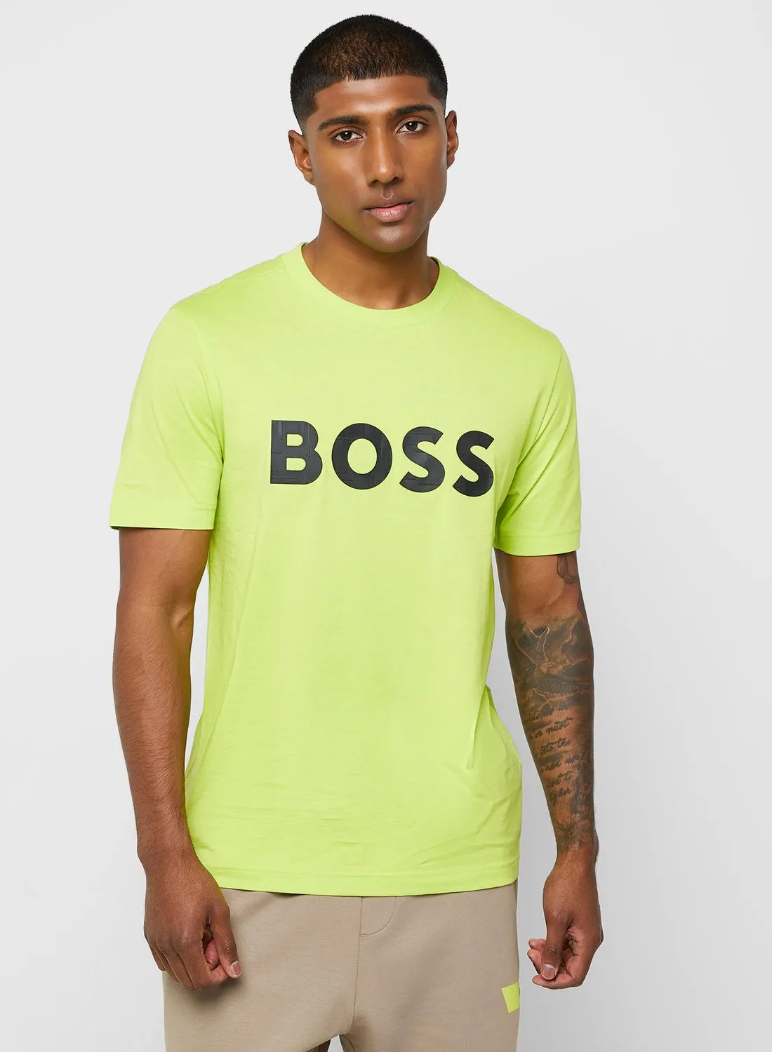 BOSS Logo Crew Neck T-Shirt
