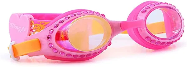Bling2O Classic Edition Wild Flower Swim Goggles One Size
