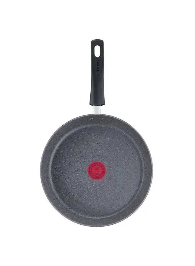 Tefal Natural Force Pancake Pan 25 cm Easy Cleaning Mineralia+ NonStick Coating Natural Minerals ThermoSignal Heat indicator Healthy Cooking Safe Cookware France Induction Pan Golden Pancakes G2663832