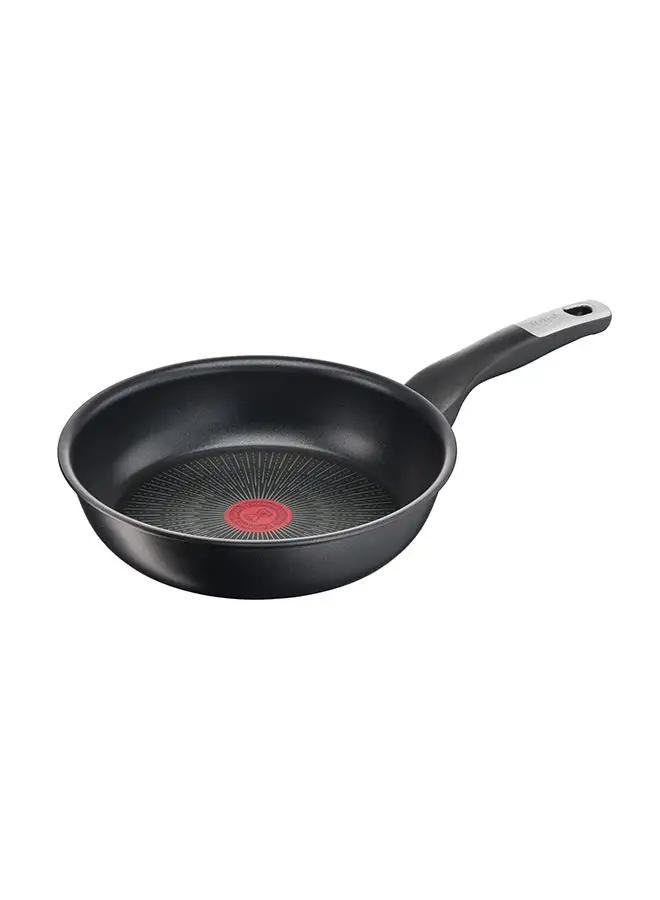 Tefal G6 Unlimited 24 Cm Non-Stick Frypan With Thermo-Spot Aluminium Black 24cm