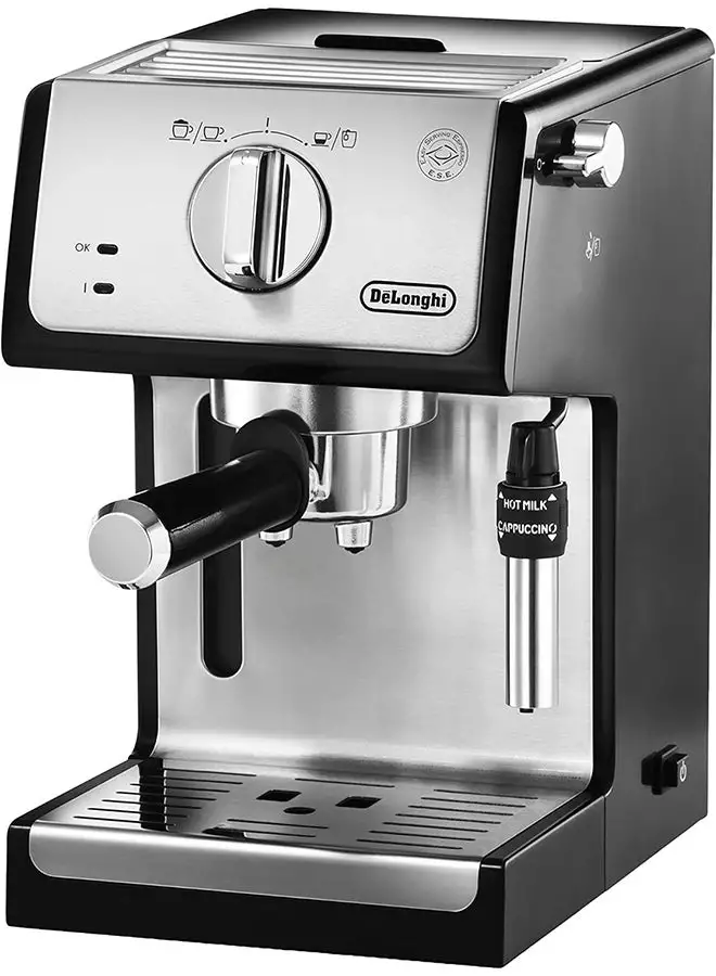 De'Longhi Traditional Barista Pump Espresso Machine, Coffee And Cappuccino Maker 2 L 240 W ECP35.31 Black