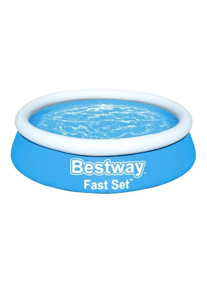حمام سباحة دائري صغير الحجم قابل للطي وخفيف الوزن من بيست واي للأطفال، 183 × 51 سم