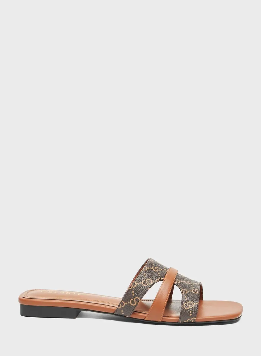 Celeste Multi Strap Flat Sandals