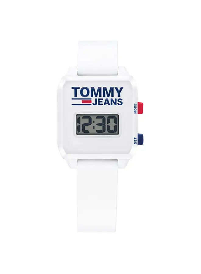 TOMMY HILFIGER Women's Silicone Digital Wrist Watch 1782256