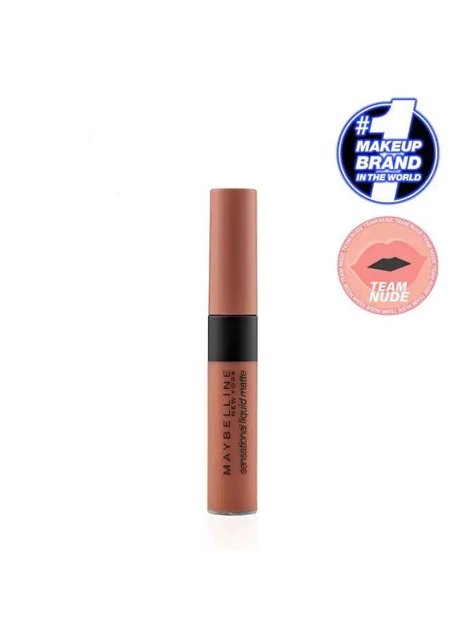 MAYBELLINE NEW YORK Sensational Liquid Matte - Bare It All Nude 01