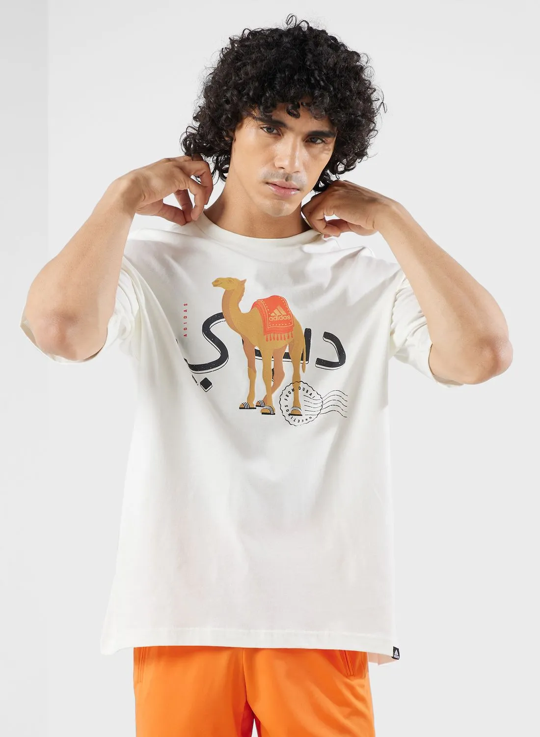 Adidas Dubai Camel T-Shirt