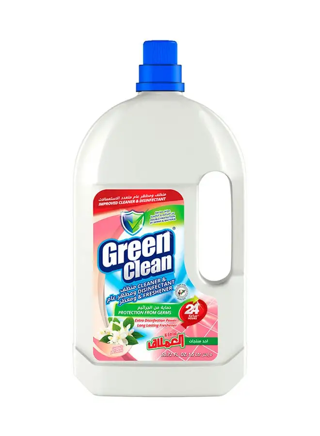 Green Clean Multipurpose Disinfectant White 1.5Liters