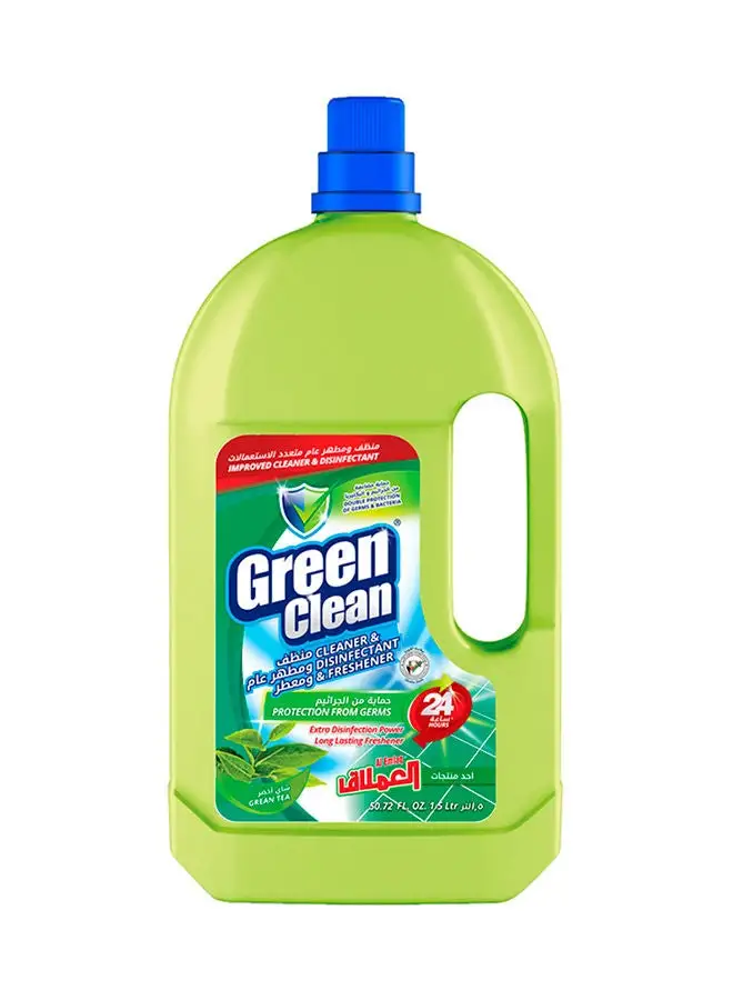 Green Clean Multipurpose Disinfectant Green 1.5Liters