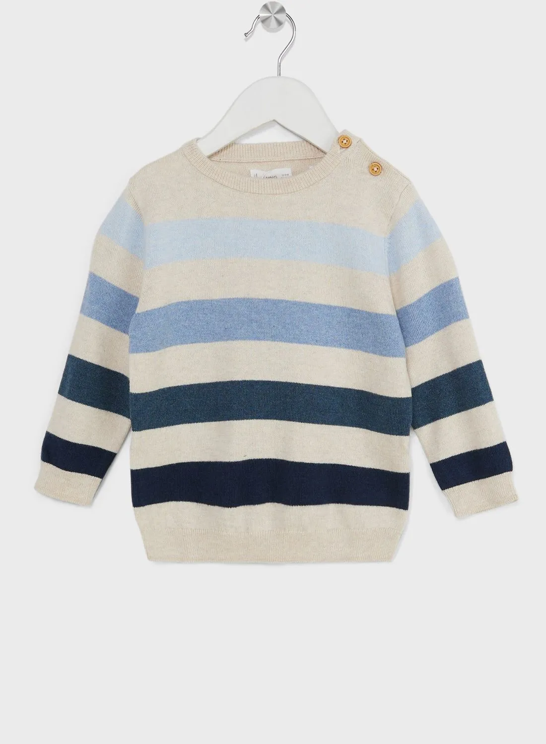 MANGO Infant Striped Sweater