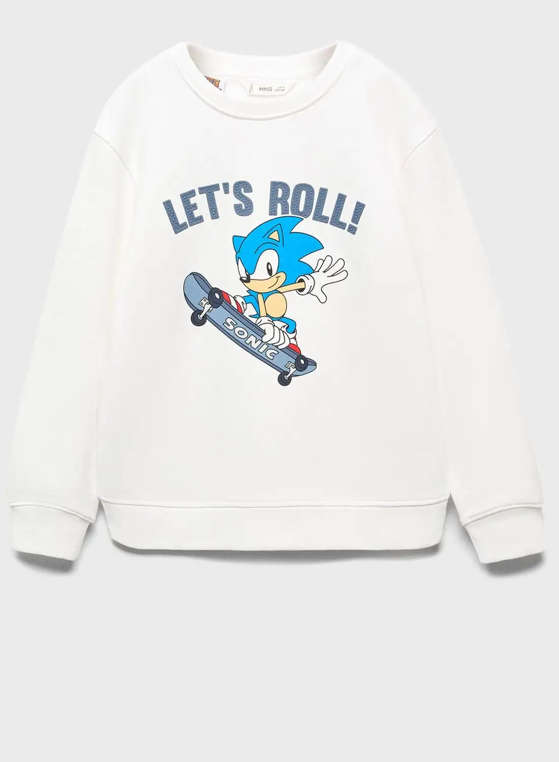 MANGO Kids Sonic Printed Sweatshirt