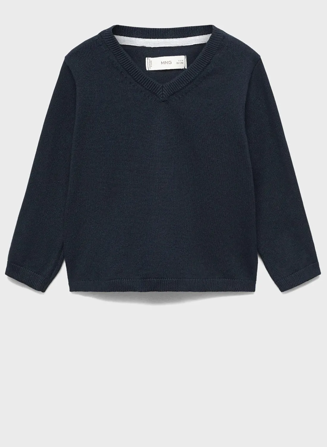 MANGO Infant V-Neck Sweater