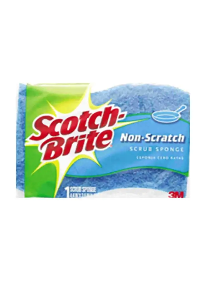 3M Non-Scratch Scrub Sponge Blue