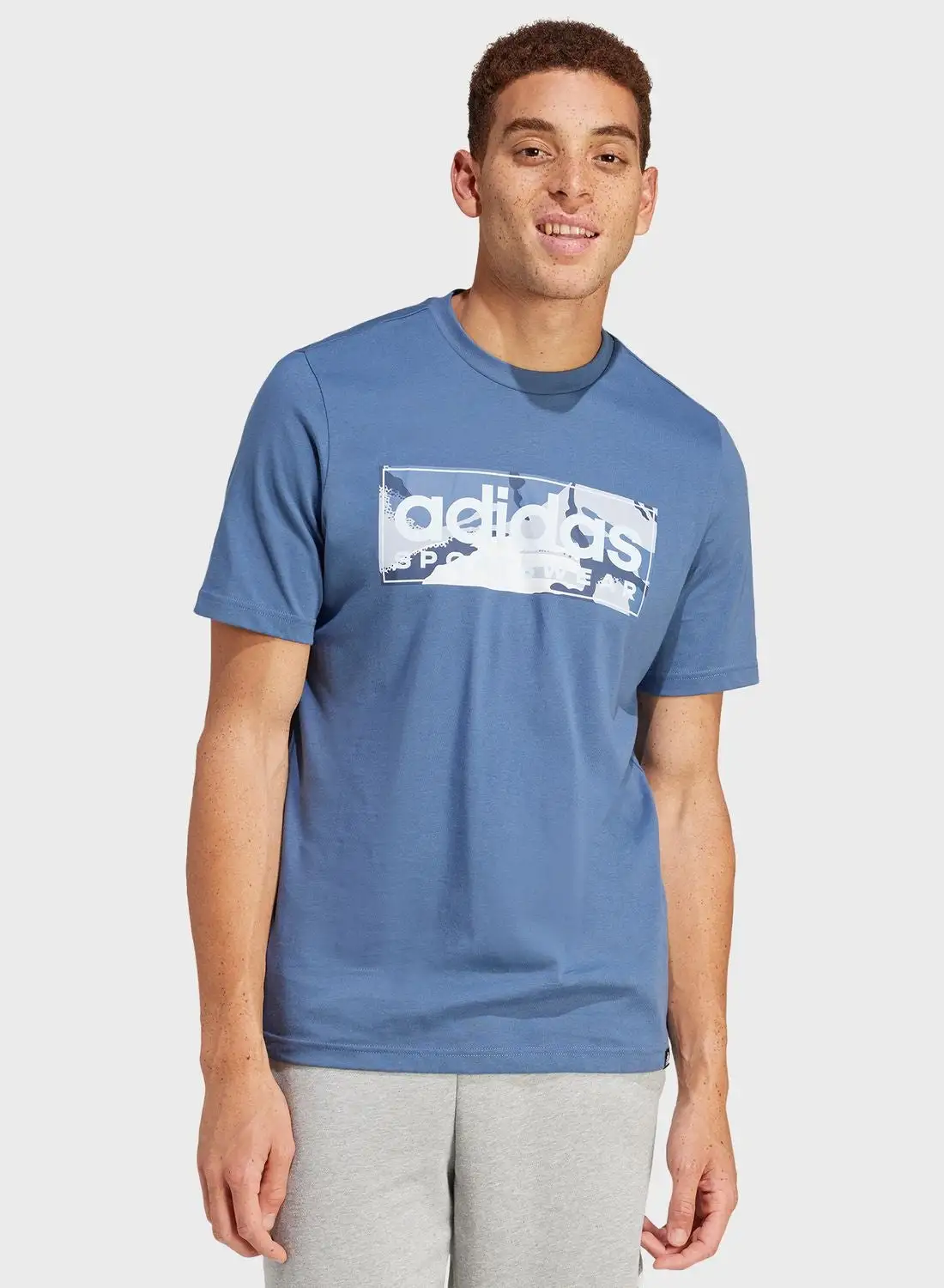 Adidas Camo Graphic T-Shirt