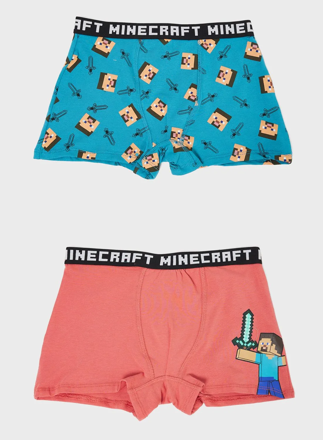 MINECRAFT Minecraft Boys Pack Of 2 Boxer