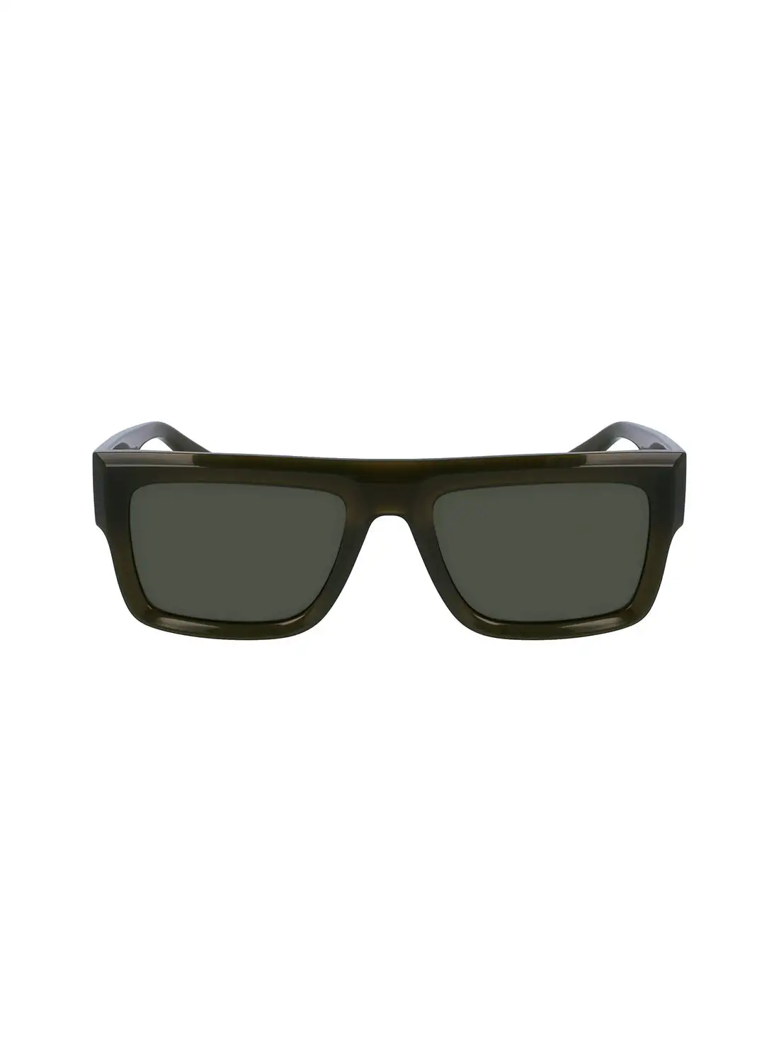 Calvin Klein Jeans Unisex Rectangular Sunglasses - CKJ23642S-306-5419 - Lens Size: 54 Mm