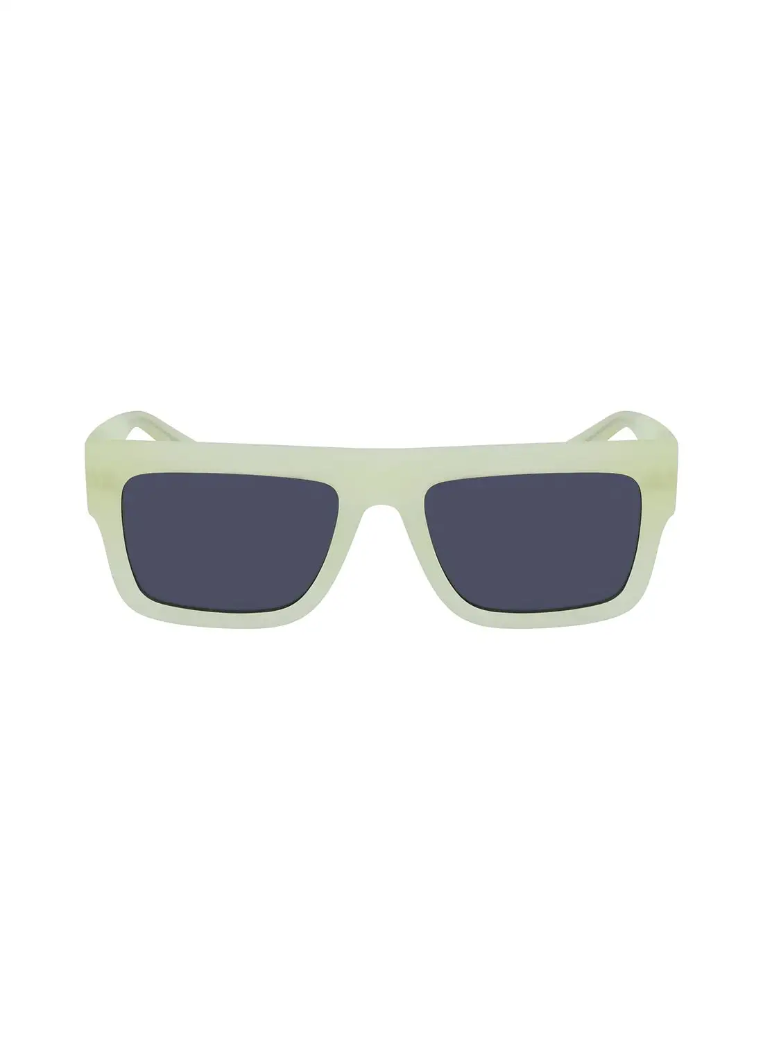 Calvin Klein Jeans Unisex Rectangular Sunglasses - CKJ23642S-745-5419 - Lens Size: 54 Mm