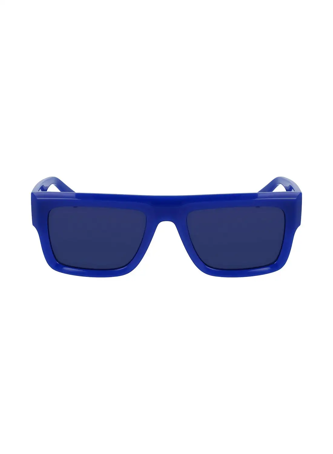 Calvin Klein Jeans Unisex Rectangular Sunglasses - CKJ23642S-400-5419 - Lens Size: 54 Mm