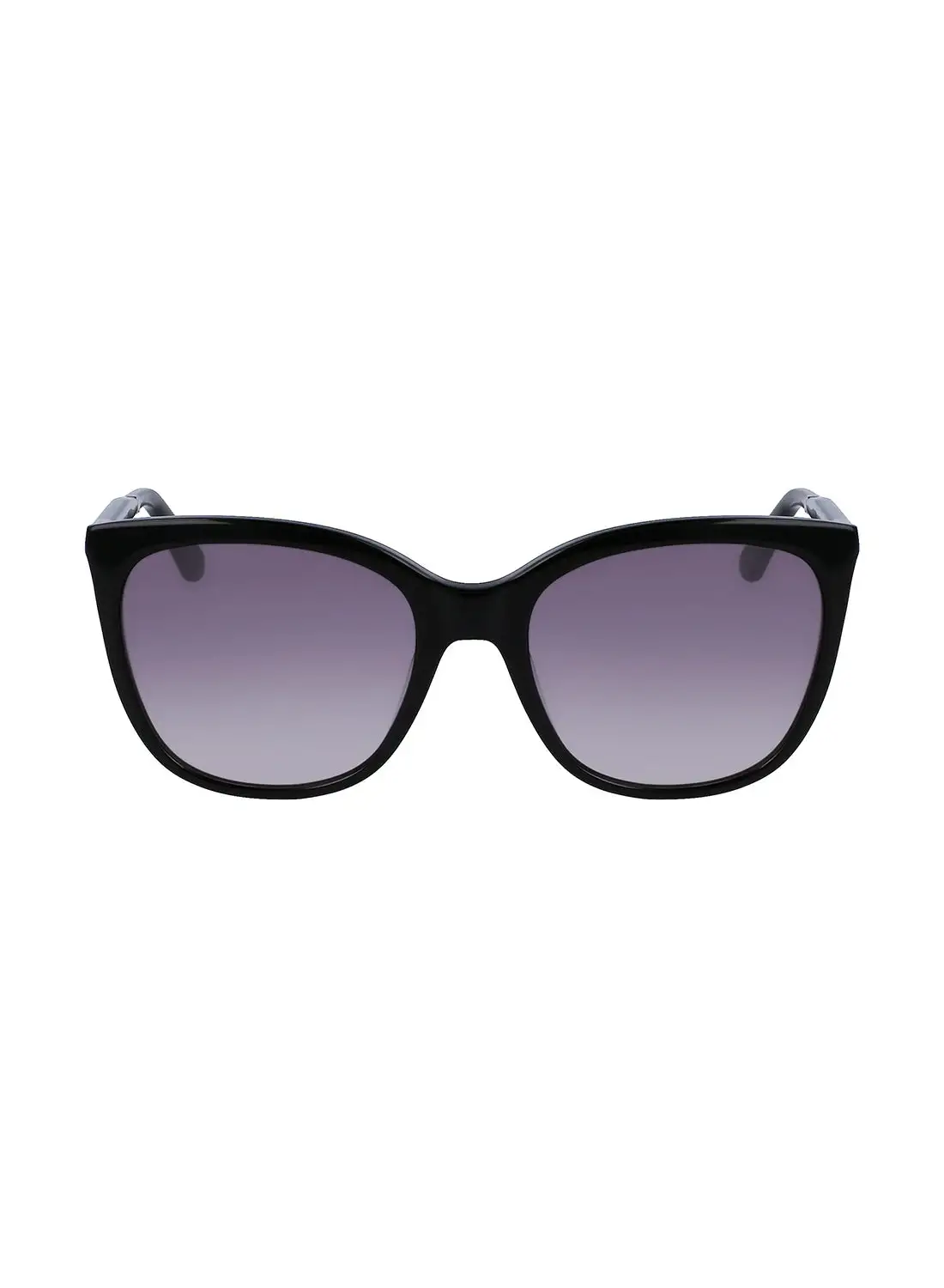 CALVIN KLEIN Women's Rectangular Sunglasses - CK23500S-001-5519 - Lens Size: 55 Mm