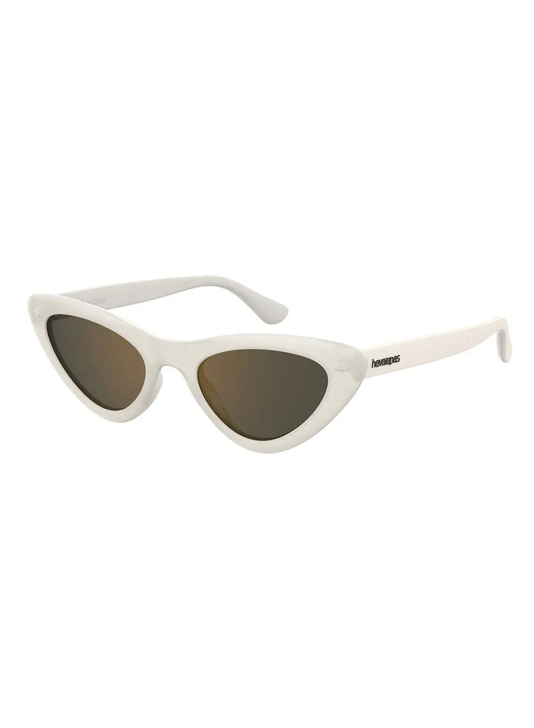 havaianas Women's UV Protection Cat Eye Sunglasses - Pipa Ivory 53 - Lens Size: 53 Mm