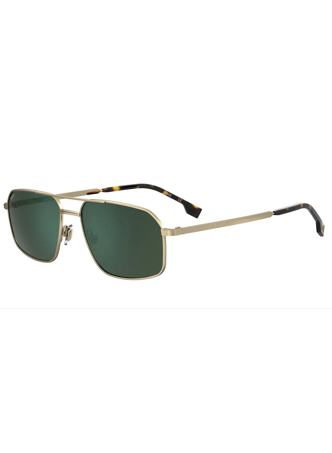 HUGO BOSS Men's UV Protection Navigator Sunglasses - Boss 1603/S Gold Millimeter - Lens Size: 58 Mm