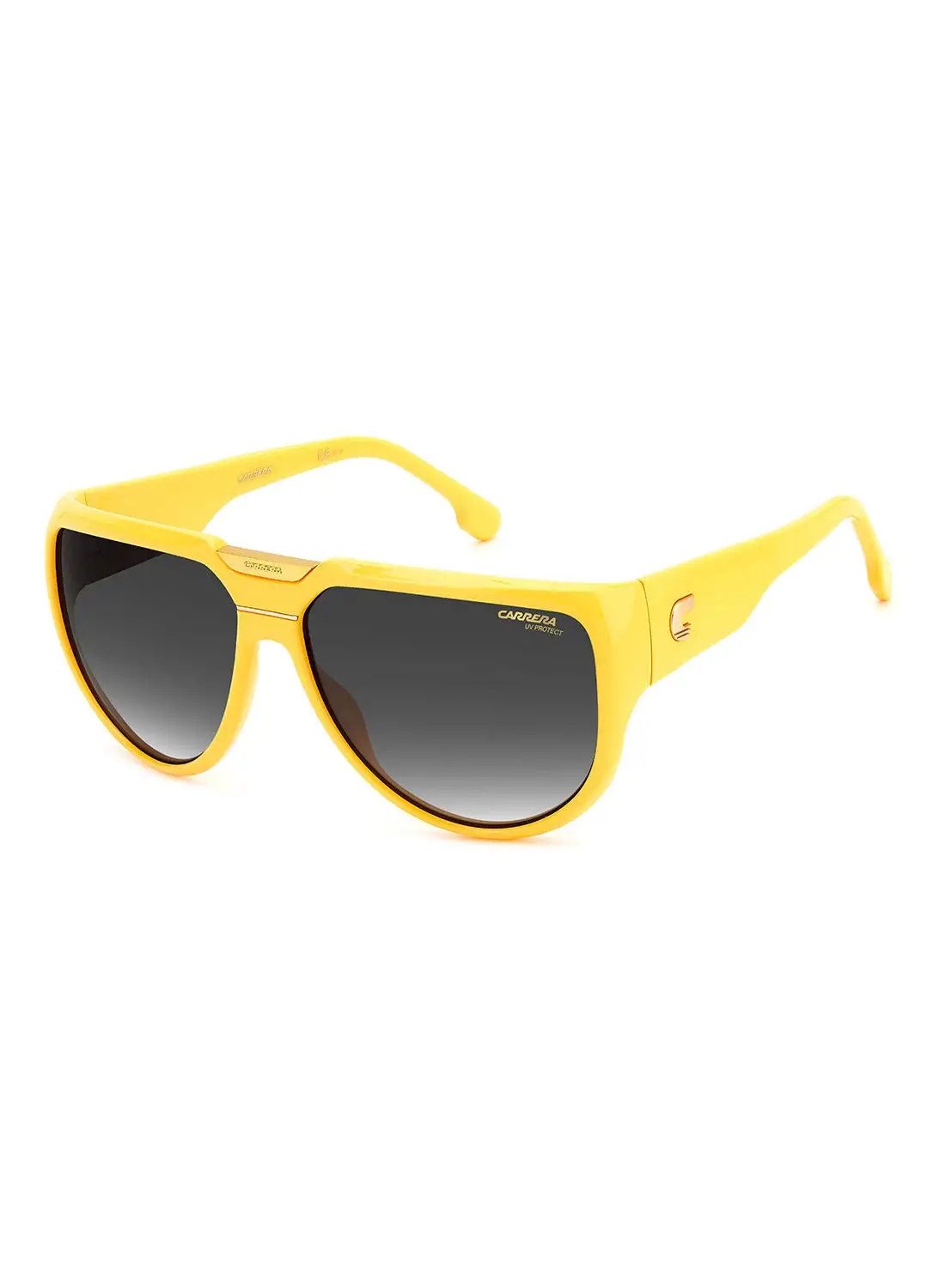 نظارة شمسية بايلوت للحماية من الأشعة فوق البنفسجية للجنسين من كاريرا - فلالاب 13 أصفر 62 - مقاس العدسة: 62 ملم